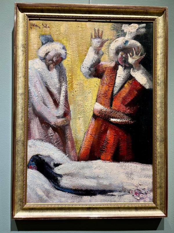 Лицеисты МГИМО-Ташкент посетили художественную выставку в Галерее НБУ